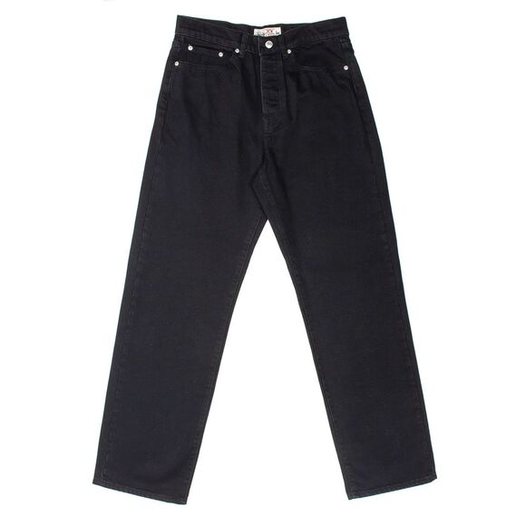 Stussy Classic Relaxed Fit Big Ol’ Jeans Black Size 36 Free Shipping Included - Picture 1 of 3